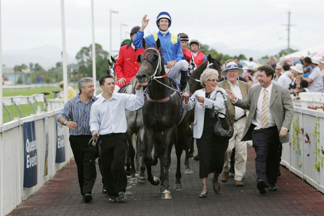 Return To Scale with CHARLIE DEEB (far keft), BUCE REID & DEAN WATT (right)